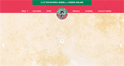 Desktop Screenshot of mammaspizza.com